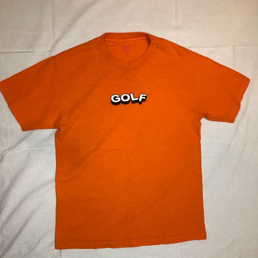 Orange Golf Wang Tee